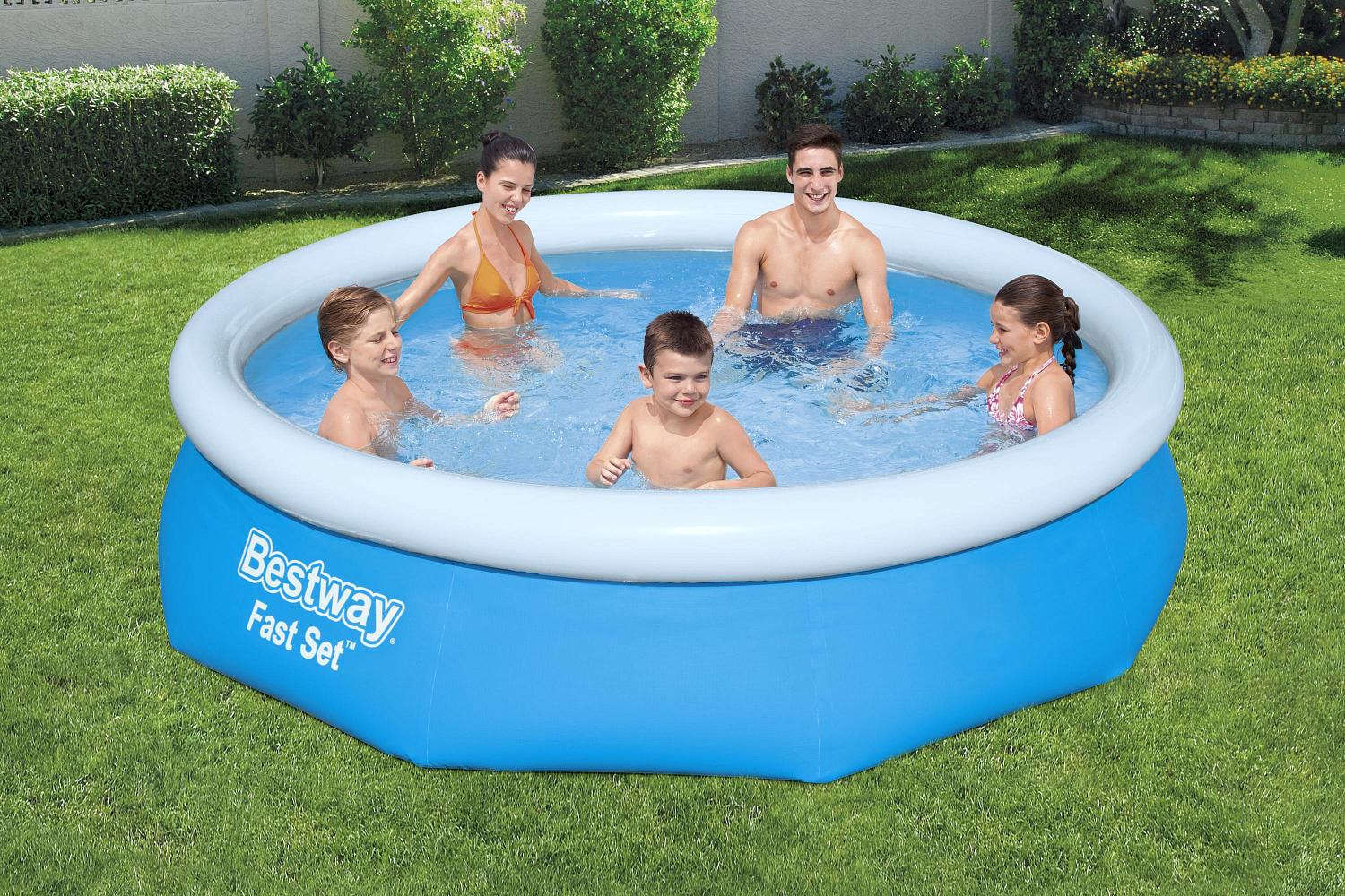 Бассейн Fast Set 305х76см, 3800л, Bestway, 57266 BW